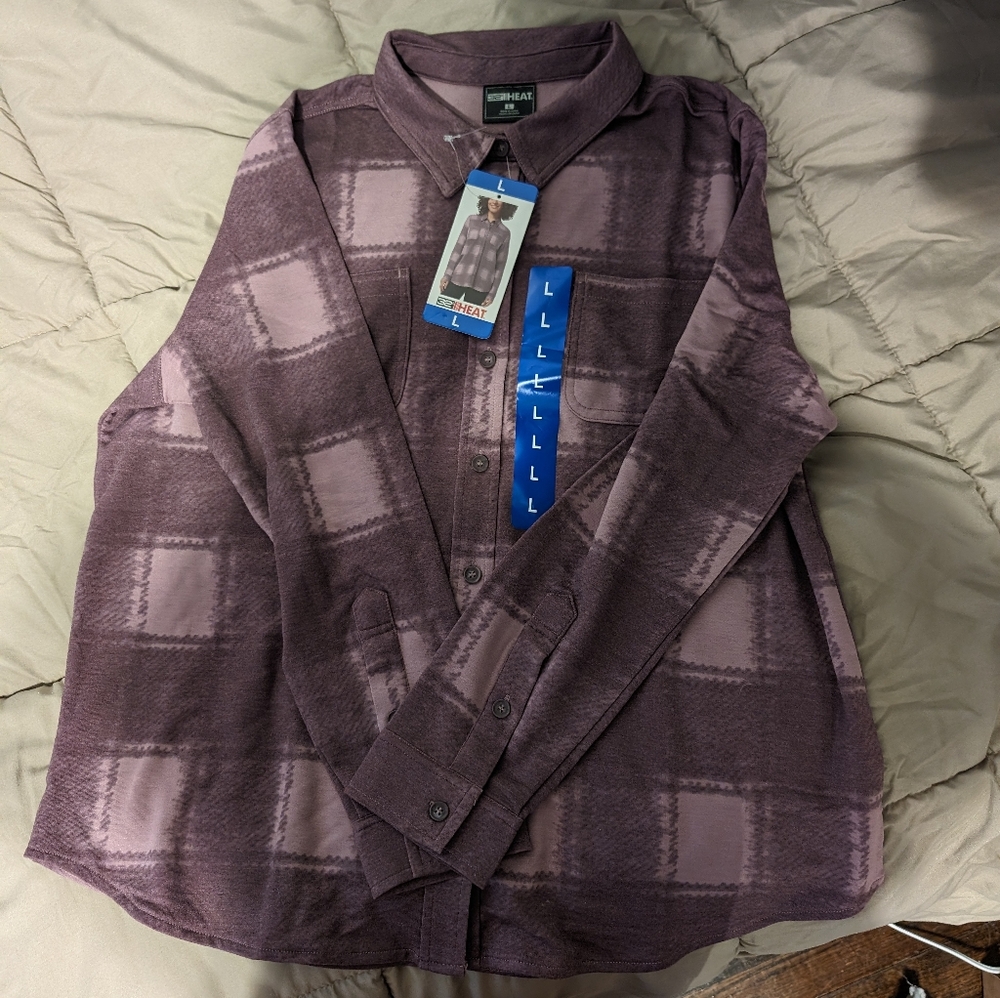 Women's Button Up Plaid
